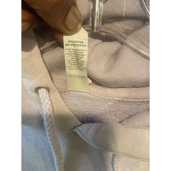 Tie Dye Hooded Sweatshirt Mens Medium Purple Independent Trading Co. Pullover - Picture 8 of 12